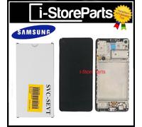 DISPLAY LCD TOUCH SCREEN FRAME ORIGINALE SERVICE OEM PER SAMSUNG A21S SM-A217F