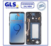 DISPLAY LCD TOUCH SCREEN+FRAME per SAMSUNG GALAXY S8 SM-G950F NERO VETRO INCELL