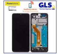 DISPLAY LCD TOUCH SCREEN +FRAME per TCL 40 SE T610H T610K SCHERMO VETRO NERO