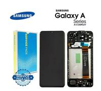 DISPLAY LCD TOUCH ORIGINALE SAMSUNG GALAXY A13 4G 2022 SM A135 F/M VETRO