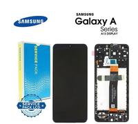 DISPLAY LCD ORIGINALE FRAME SAMSUNG GALAXY A13 5G 2022 SM-A136 U/B FLAT BOE B8