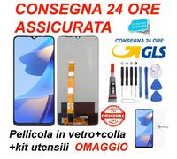 DISPLAY LCD TOUCH SCREEN ORIGINALE OPPO A16 A16s CPH2269 CPH2271 VETRO SCHERMO