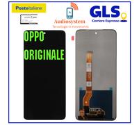 DISPLAY LCD+TOUCH SCREEN ORIGINALE per OPPO A80 5G CPH2639 SCHERMO VETRO NERO