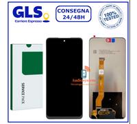 DISPLAY LCD +TOUCH SCREEN ORIGINALE per REALME 14X 5G RMX5020 SCHERMO VETRO NERO