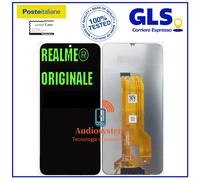 DISPLAY LCD+TOUCH SCREEN ORIGINALE per REALME C61 RMX3933 SCHERMO VETRO NERO