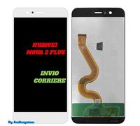 DISPLAY LCD +TOUCH SCREEN per HUAWEI NOVA 2 PLUS BAC-AL00 L21 BIANCO VETRO TL00