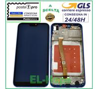 DISPLAY HUAWEI P20 LITE ANE-LX1 TOUCH SCREEN SCHERMO VETRO LCD ORIGINALE PER