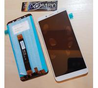 DISPLAY LCD TOUCH SCREEN PER HUAWEI Y5 2018 BIANCO DRA-L01 L02 L22 VETRO SCHERMO