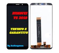 DISPLAY LCD+TOUCH SCREEN PER HUAWEI Y5 2018 PRIME NERO DRA-L01 L02 L22 L23 VETRO