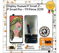 DISPLAY LCD TOUCH SCREEN PER HUAWEI Y9 PRIME 2019 STK-L21 BASIC VETRO SCHERMO