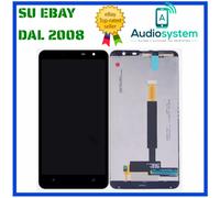 DISPLAY LCD+TOUCH SCREEN per NOKIA LUMIA 1320 NERO VETRO SCHERMO PARI ORIGINALE