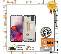 DISPLAY - LCD TOUCH SCREEN PER OPPO VIVO Y33S 13 MPX NERO CON FRAME V2109