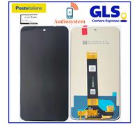 DISPLAY LCD +TOUCH SCREEN per TCL 605 T517D SCHERMO VETRO PARI ORIGINALE Nero