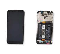 DISPLAY LCD VETRO TOUCH SCREEN SCHERMO + FRAME ORIGINALE HUAWEI Y5P 2020 DRA-L29