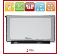 Display LED 15,6" (1366x768) WXGA HD (NO BRACKET) 30 Pin DX (OPACO)