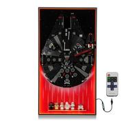Display LED da parete compatibile con Lego 75389 Millenium Falcon