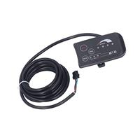 Display LED S810 per Bici Elettrica Quadro Comandi con Schermo Digitale 36V 48V Compatibile con Motori Elettrici e Scooter Pannello Impermeabile per Manubri da 222 mm Accessorio Modifica Bici