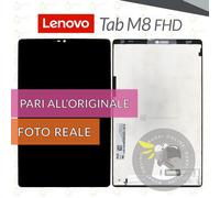 DISPLAY LENOVO TAB M8 FHD TB-8705 SCHERMO LCD TOUCH SCREEN VETRO PARI ORIGINALE