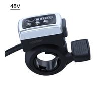 Display livello batteria colore nero acceleratore pollice mountain bike plastica