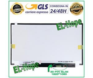 DISPLAY LM156LF1L07 LCD NOTEBOOK 15.6" 30 PIN SLIM 19201080 SCHERMO FHD LED