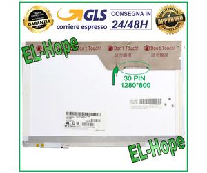DISPLAY LTN133AT01 LCD NOTEBOOK 13.3" 30 PIN 1280800 HD SCHERMO MONITOR CCFL