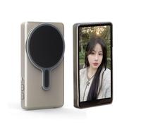 Display magnetico per selfie Vlog con funzione Power Bank, dispositivo di mirroring, multipli carte, inchiostro bancario