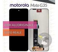 DISPLAY MOTOROLA MOTO G35 SCHERMO LCD + TOUCH SCREEN VETRO PARI A ORIGINALE