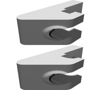 Display Mount for LEGO Technic Bugatti Chiron 42083 - Wall Mounting Bracket