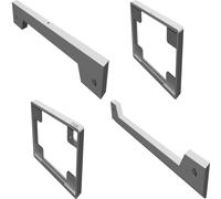 Display Mount for Raspberry Pi 7-inch Official Touchscreen 3-Gang Box Compatible