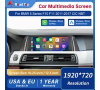 Display multimediale 1920*720 per BMW Serie 5 F10 F11 2011-2017 CIC NBT Touch Screen Wireless Carplay Android auto