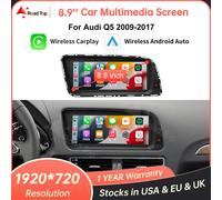 Display multimediale touch screen RoadTop Linux 1920*720 per Audi Q5 2009-2017 con carplay wireless Android Auto Airplay Autolink