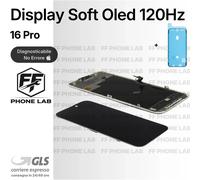 DISPLAY NO ERRORE IPHONE 16 PRO APPLE 120HZ PARI ORIGINALE SCHERMO + ADESIVO