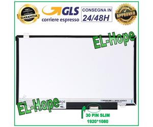 DISPLAY NV140FHM-N43 LCD NOTEBOOK 14" 30 PIN SLIM 19201080 SCHERMO FHD LED