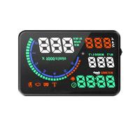 Display OBD2 HUD Head-up for auto a benzina, misuratore di velocità/volt/giri/consumo carburante