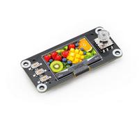 Display OLED da 1,3 pollici HAT per Raspberry Pi, modulo schermo SH1106 128 × 64 con joystick e pulsanti, interfaccia commutabile SPI/I2C, scheda di espansione GPIO compatta per progetti fai da te