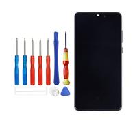 Display OLED di ricambio compatibile con Huawei P30 ELE-L29 ELE-L09 ELE-L04 ELE-AL00 LCD Touch Screen con toolkit (nero con cornice)