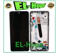 DISPLAY OLED + FRAME PER XIAOMI MI 11i M2012K11G TOUCH SCREEN SCHERMO VETRO NERO