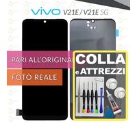 DISPLAY OLED VIVO V21e V21e 5G V2061 V2055 SCHERMO OLED VETRO +COLLAeKIT
