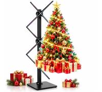 Display Olografico A LED Di Giunzione A 3 Unità Con Staffa | Supporta WiFi E Bluetooth, Sincronizzazione Multi Dispositivo, Luminosità Regolabile(52CM*3PCS)