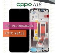 DISPLAY OPPO A18 CPH2591 SCHERMO FRAME LCD TOUCH VETRO RICAMBIO PARI ORIGINALE