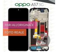DISPLAY OPPO A57 5G PFTM20 SCHERMO FRAME LCD TOUCH SCREEN VETRO PARI A ORIGINALE