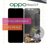 DISPLAY OPPO RENO 12 F 5G CPH2637 SCHERMO OLED VETRO TOUCH PARI ORIGINALE