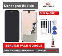 DISPLAY ORIGINALE GOOGLE PIXEL 8A GKV4X G6GPR G8HHN G576D TOUCH VETRO + SENSORE