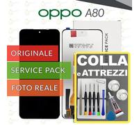 DISPLAY ORIGINALE OPPO A80 CPH2639 SCHERMO LCD + VETRO TOUCH SCREEN +COLLAeKIT
