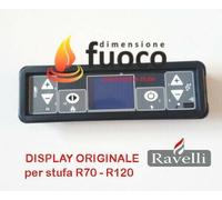 DISPLAY ORIGINALE RAVELLI ECOTECK PER STUFA PELLET R70 R120 CODICE 55240 [EEK: Conforme]