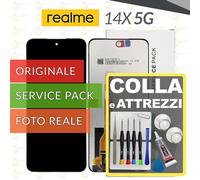 DISPLAY ORIGINALE REALME 14X 5G RMX5020 SCHERMO LCD VETRO RICAMBIO +COLLAeKIT