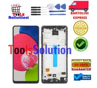 DISPLAY ORIGINALE SAMSUNG A52S 5G SM-A528B SERVICE PACK FULL SIZE + FRAME BLACK