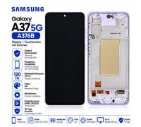 Display originale Samsung Galaxy A37 A376B cornice viola