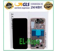DISPLAY ORIGINALE SAMSUNG S22 2022 SM-S901 TOUCH ROSA ORO PINK GOLD GH82-27520D