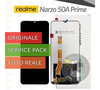 Display ORIGINALE schermo Realme Narzo 50A Prime (RMX3516) +KIT&COLLA